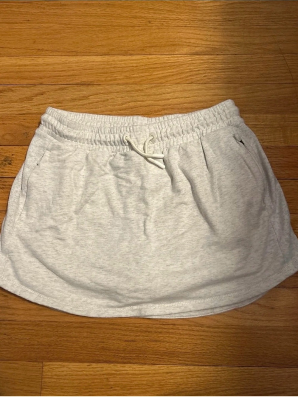 Athleta Light Gray Girls' Athletic Skort